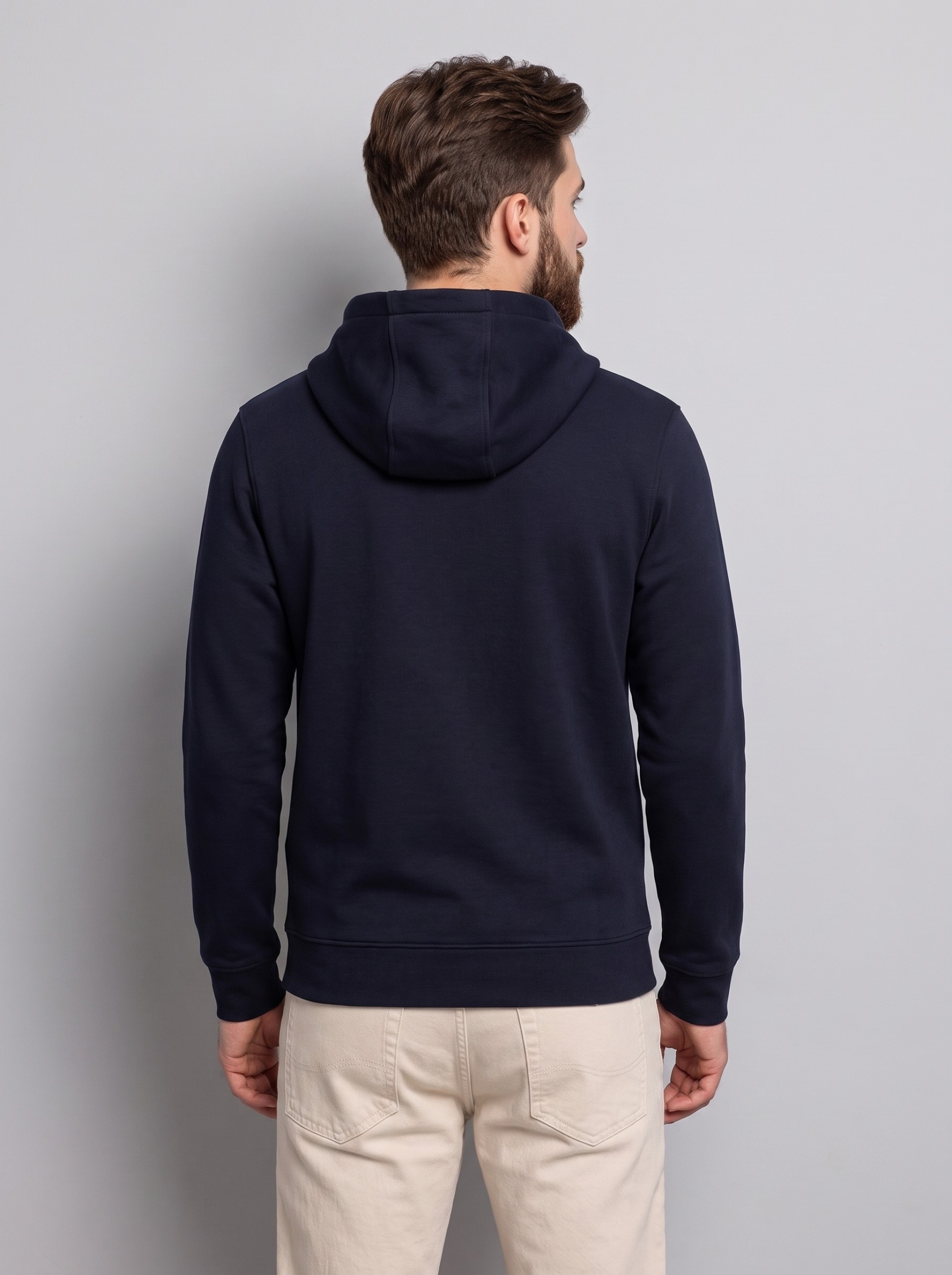 Sweatshirt Man Navy Blue Guess