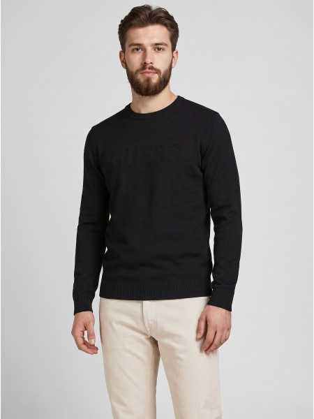 Pullover Man Navy Blue Guess