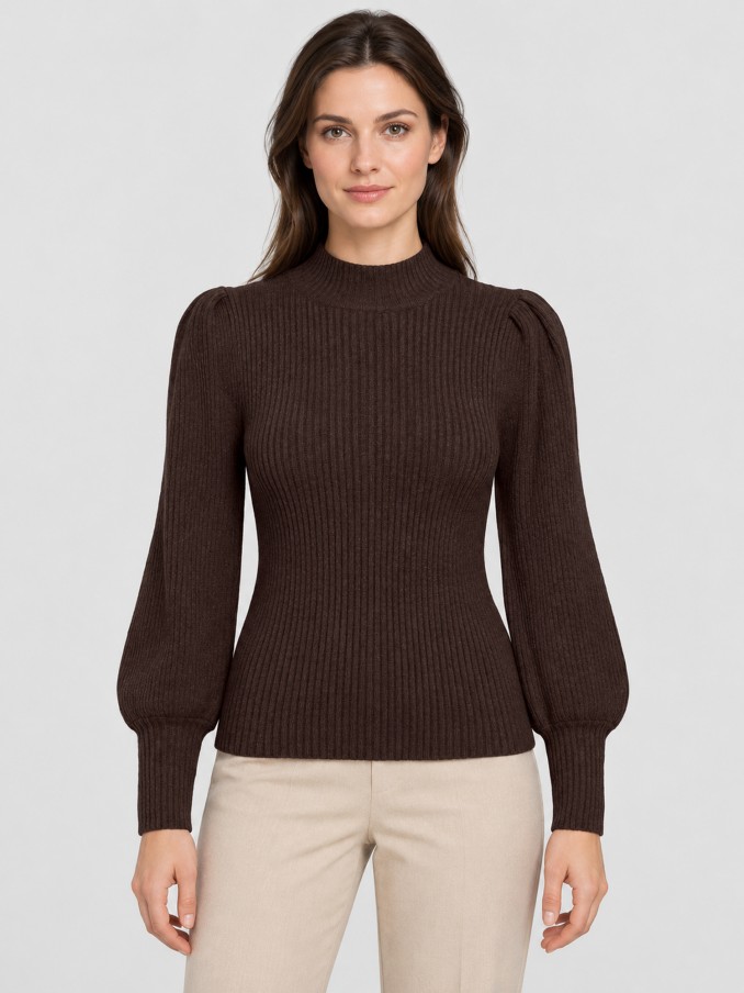 Camisón Mujer Castaño Oscuro Only