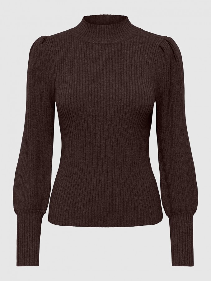 Camisón Mujer Castaño Oscuro Only