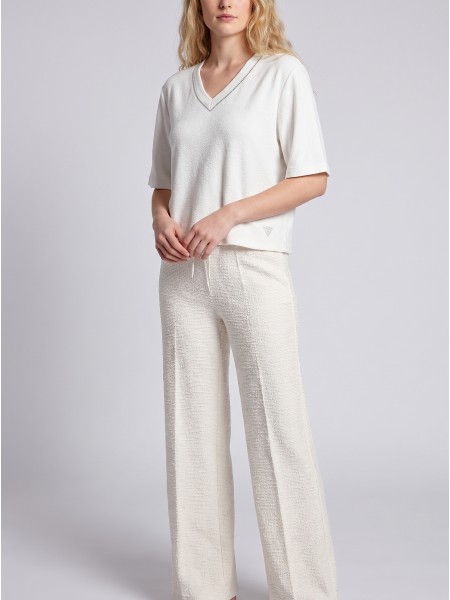 T-Shirt Woman White Guess