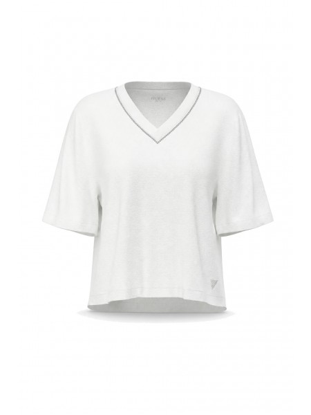 T-Shirt Woman White Guess