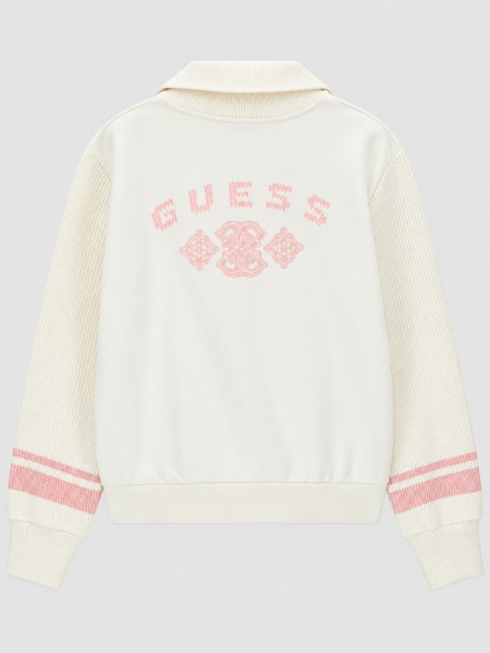 Sweatshirt Guess Mulher Fabrizia Half-Zip Sweatshirt