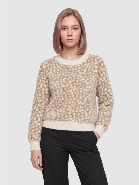 Camisola Vero Moda Mulher Vmjungle Ls O-Neck Pullover Boo