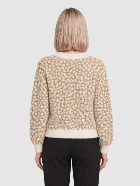 Camisola Vero Moda Mulher Vmjungle Ls O-Neck Pullover Boo