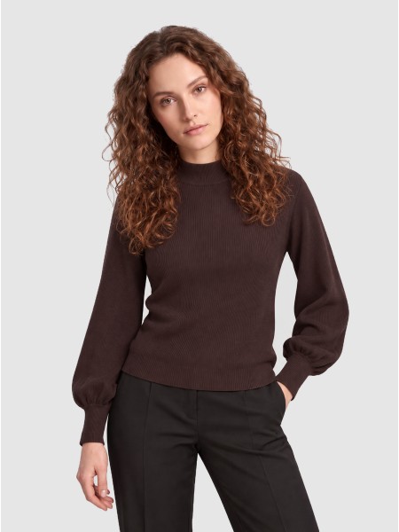 Sueter Mujer Casta�o Oscuro Vero Moda