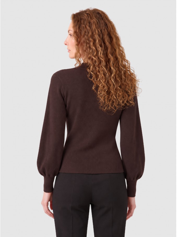 Sueter Mujer Castaño Oscuro Vero Moda