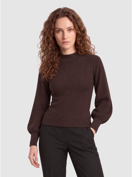 Sueter Mujer Casta�o Oscuro Vero Moda
