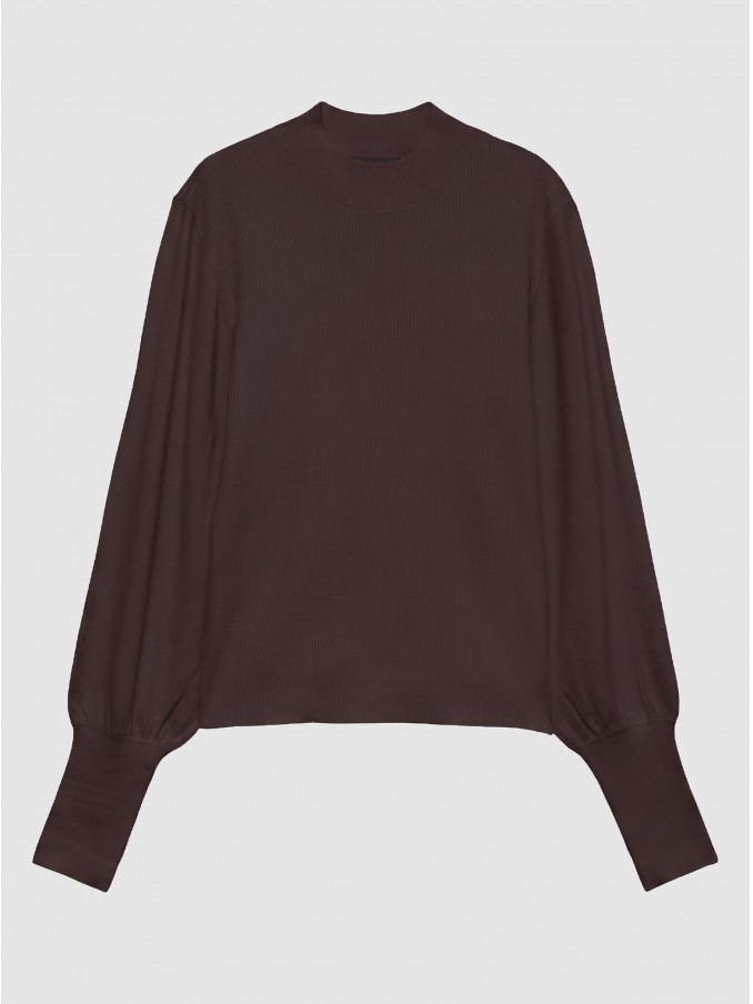 Sueter Mujer Castaño Oscuro Vero Moda