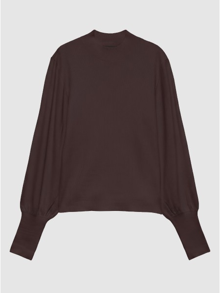 Sueter Mujer Casta�o Oscuro Vero Moda