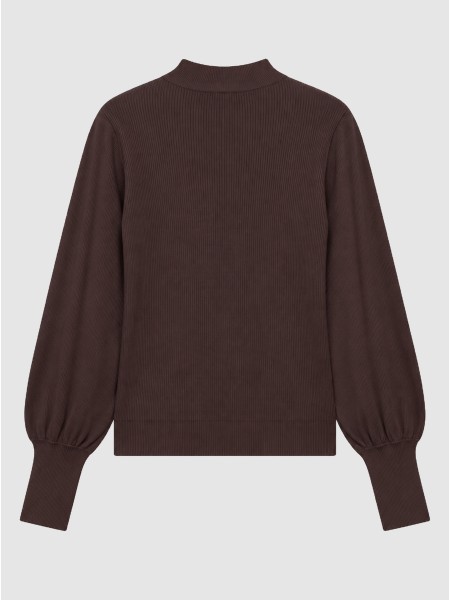 Sueter Mujer Casta�o Oscuro Vero Moda