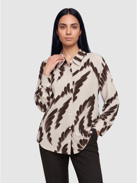 Camisa Vero Moda Mulher Vmjoss Maya Ls Shirt Wvn
