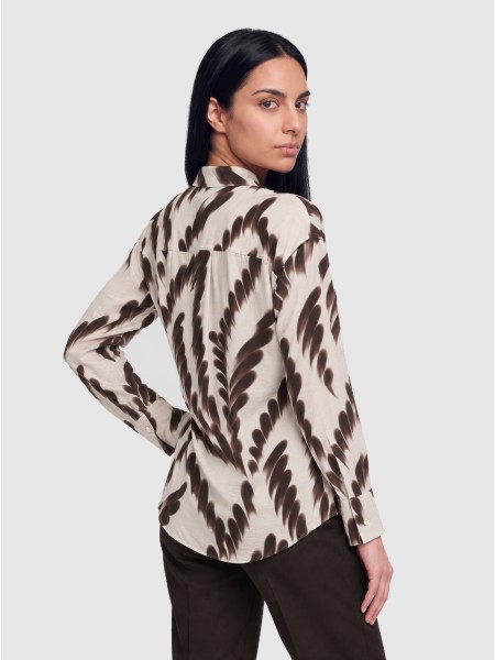Camisa Vero Moda Mulher Vmjoss Maya Ls Shirt Wvn