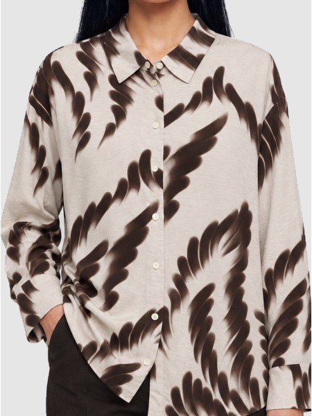 Camisa Vero Moda Mulher Vmjoss Maya Ls Shirt Wvn