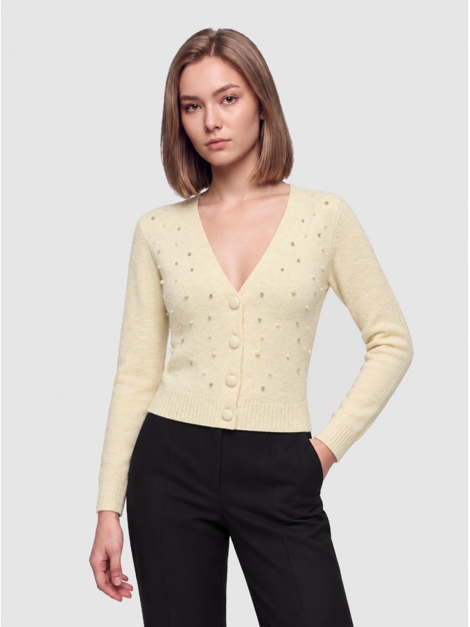 Chaqueta Mujer Beige Only