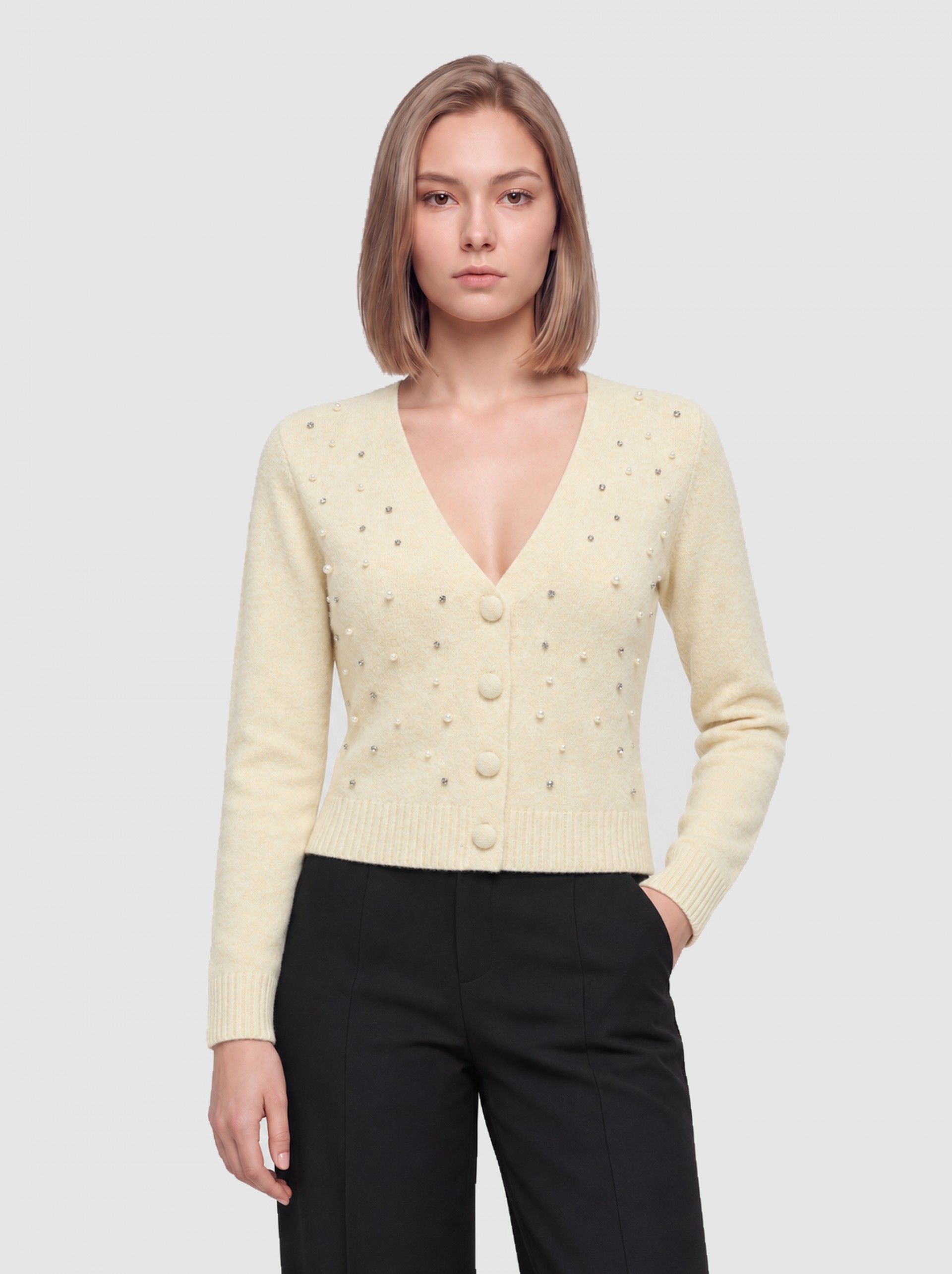 Chaqueta Mujer Beige Only