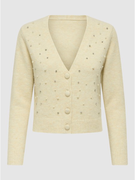 Chaqueta Mujer Beige Only