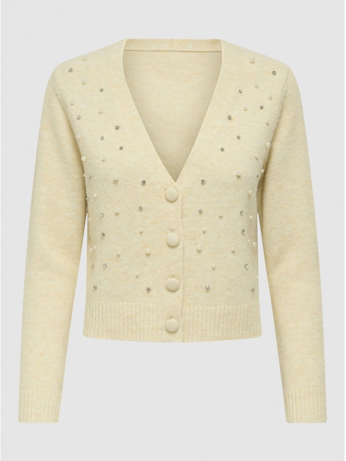 Chaqueta Mujer Beige Only