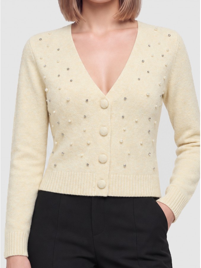 Chaqueta Mujer Beige Only