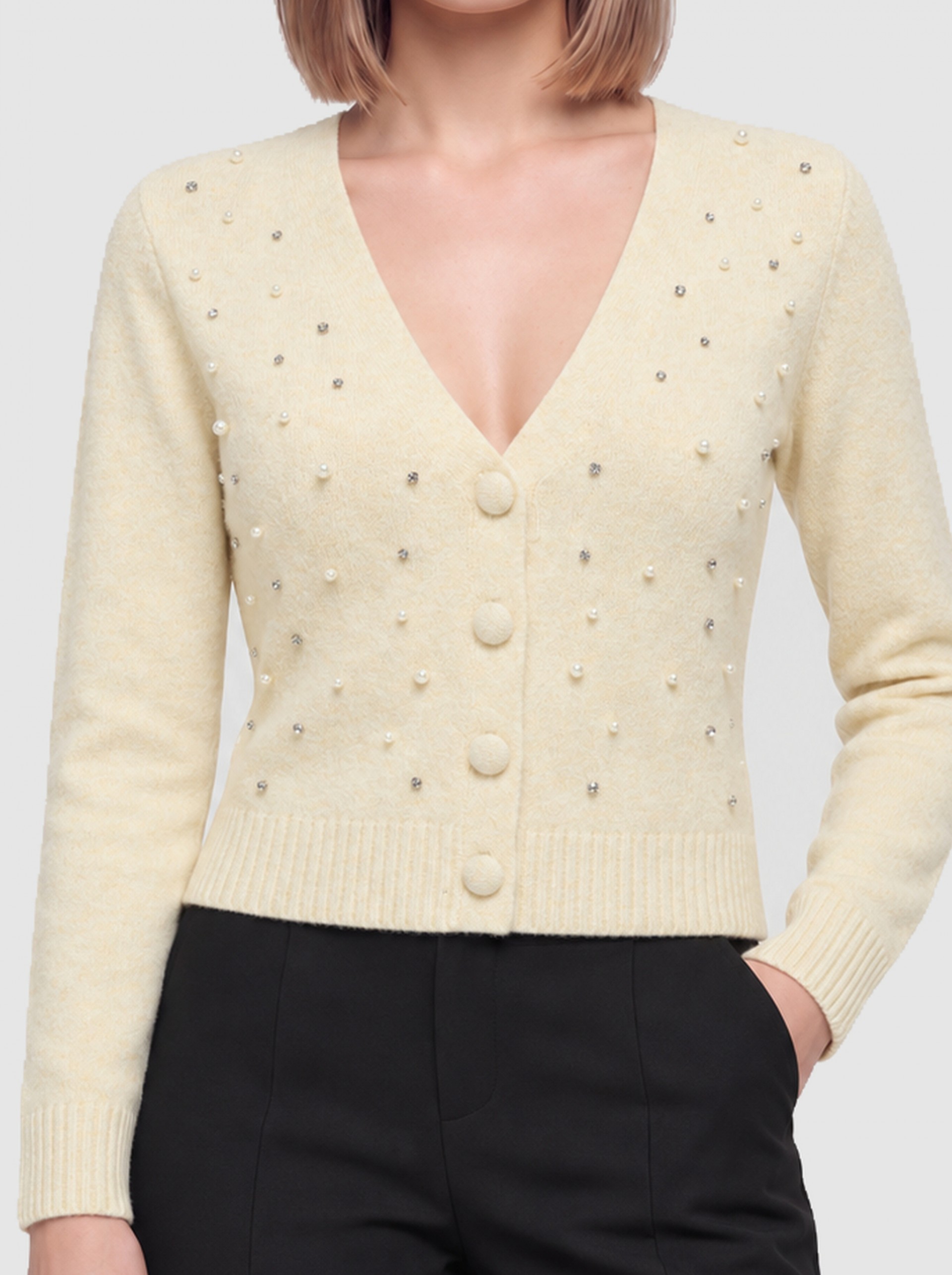 Chaqueta Mujer Beige Only