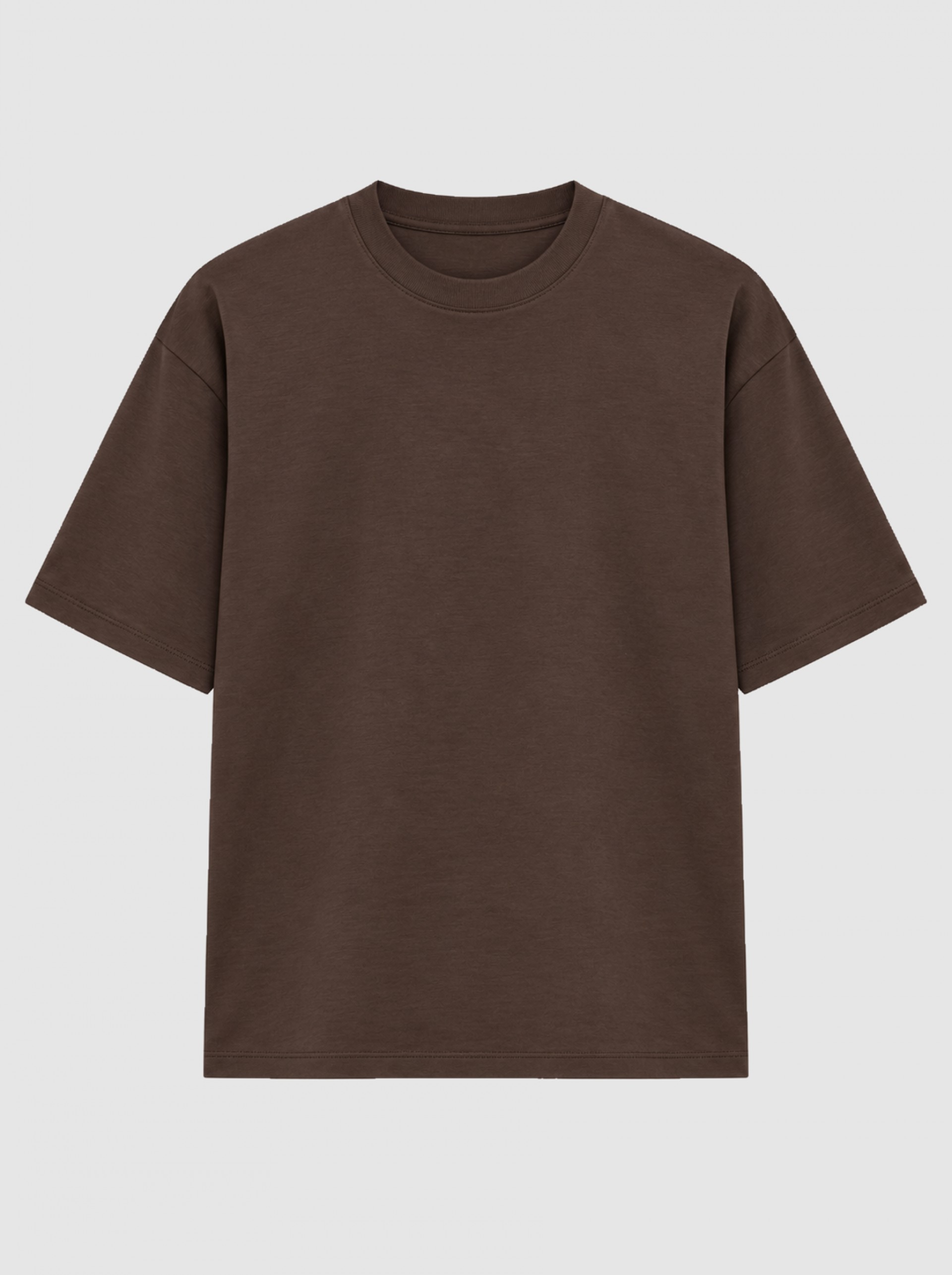Camiseta Mujer Castaño Oscuro Only