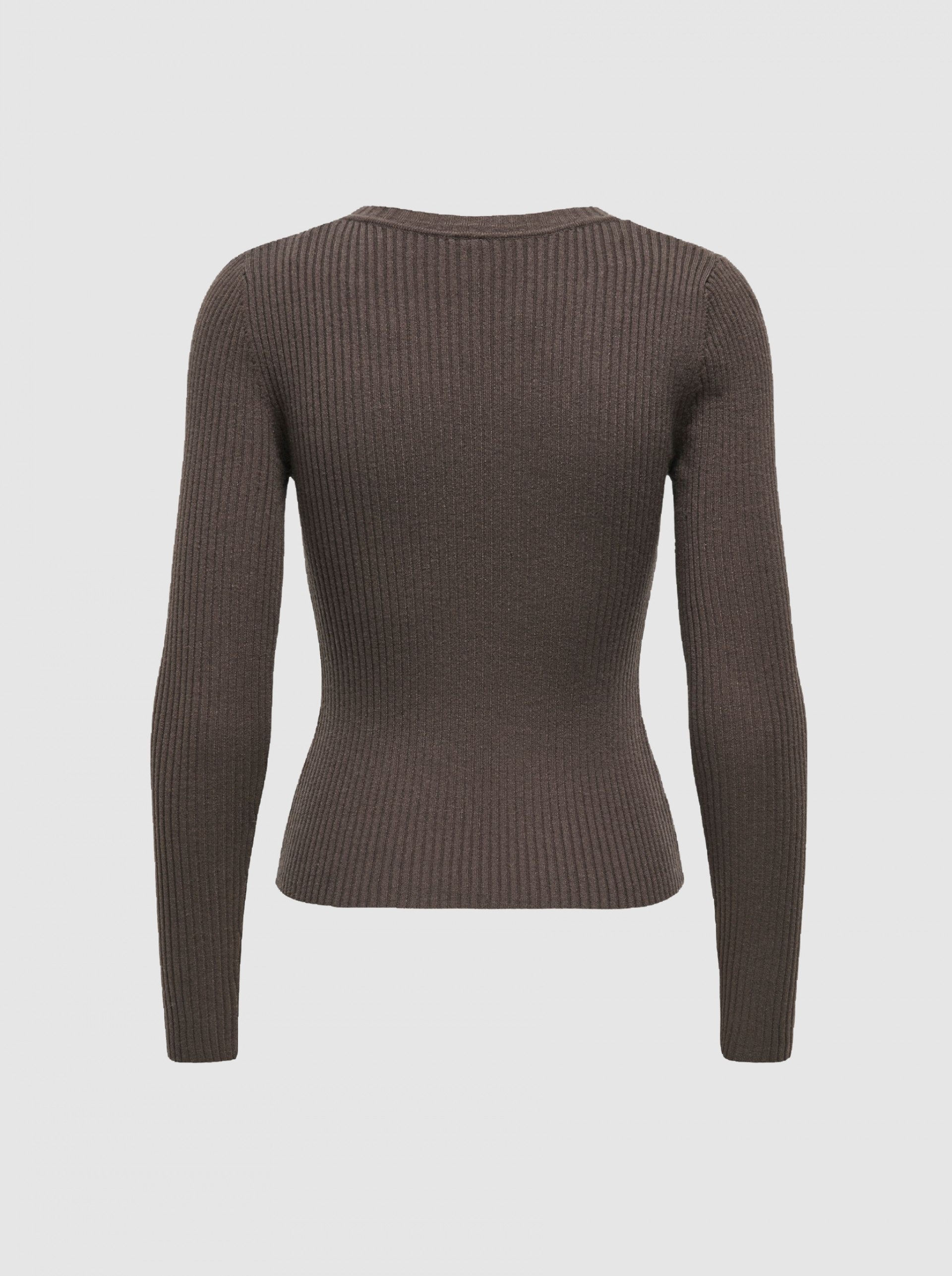 Pullover Woman Dark Brown Only