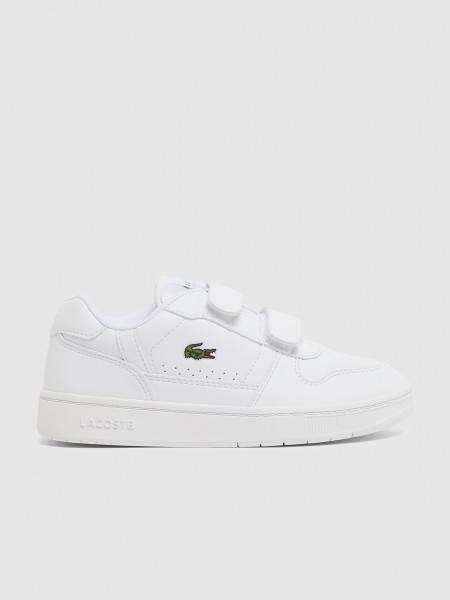Sapatilha Lacoste Menino Childrens T-Clip Set Sneakers Easy Clean Story