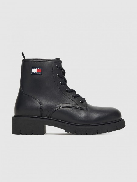 Botas Mujer Negro Tommy Jeans Botas Mujer Negro Tommy Jeans