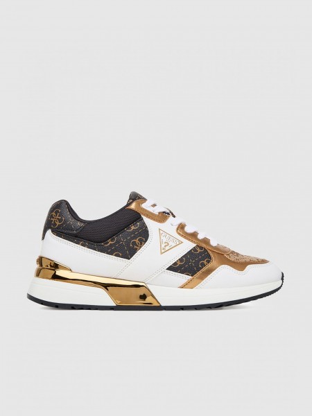 Sneakers Woman Brown Guess