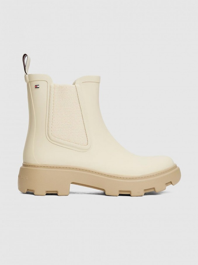 Botas Mujer Beige Tommy Jeans