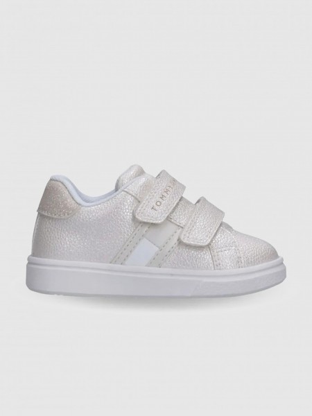 Sapatilha Tommy Hilfiger Menina Flag Low Cut Velcro Sneaker
