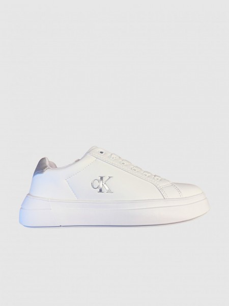 Sapatilha Calvin Klein Menina Low Cut Lace-Up Sneaker