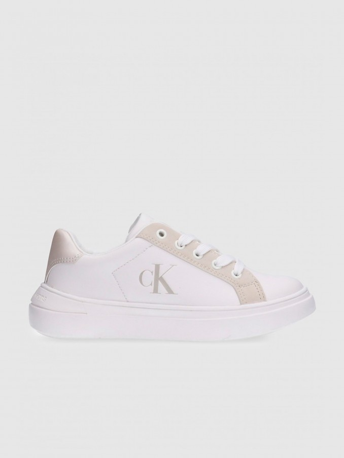 Sneakers Girl White Calvin Klein