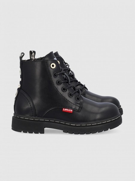 Botas Ni�a Negro Levis
