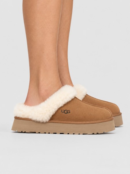 Chanclas Mujer Camello Ugg