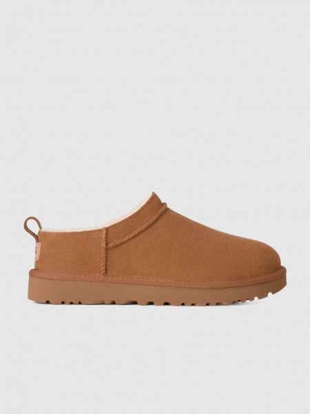 Chanclas Mujer Camello Ugg