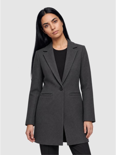 Jacket Woman Dark Grey Only