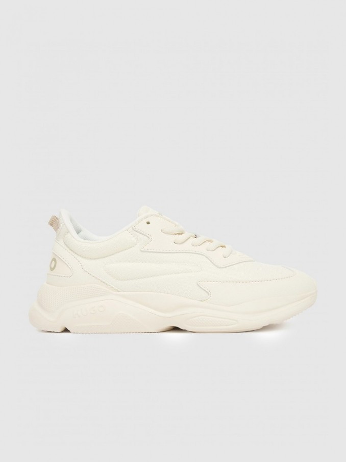 Sneakers Woman Cream Hugo Boss