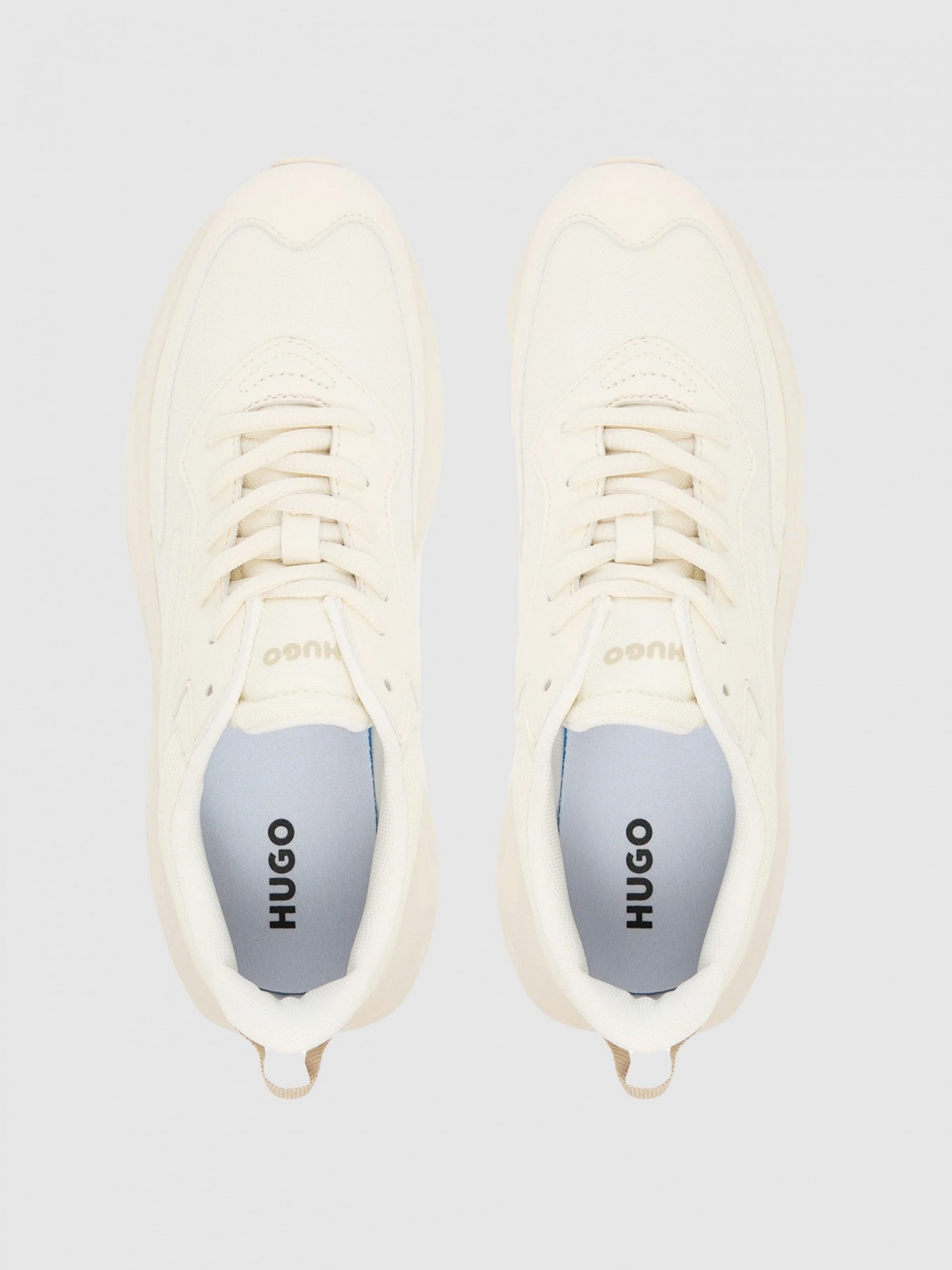 Sneakers Woman Cream Hugo Boss