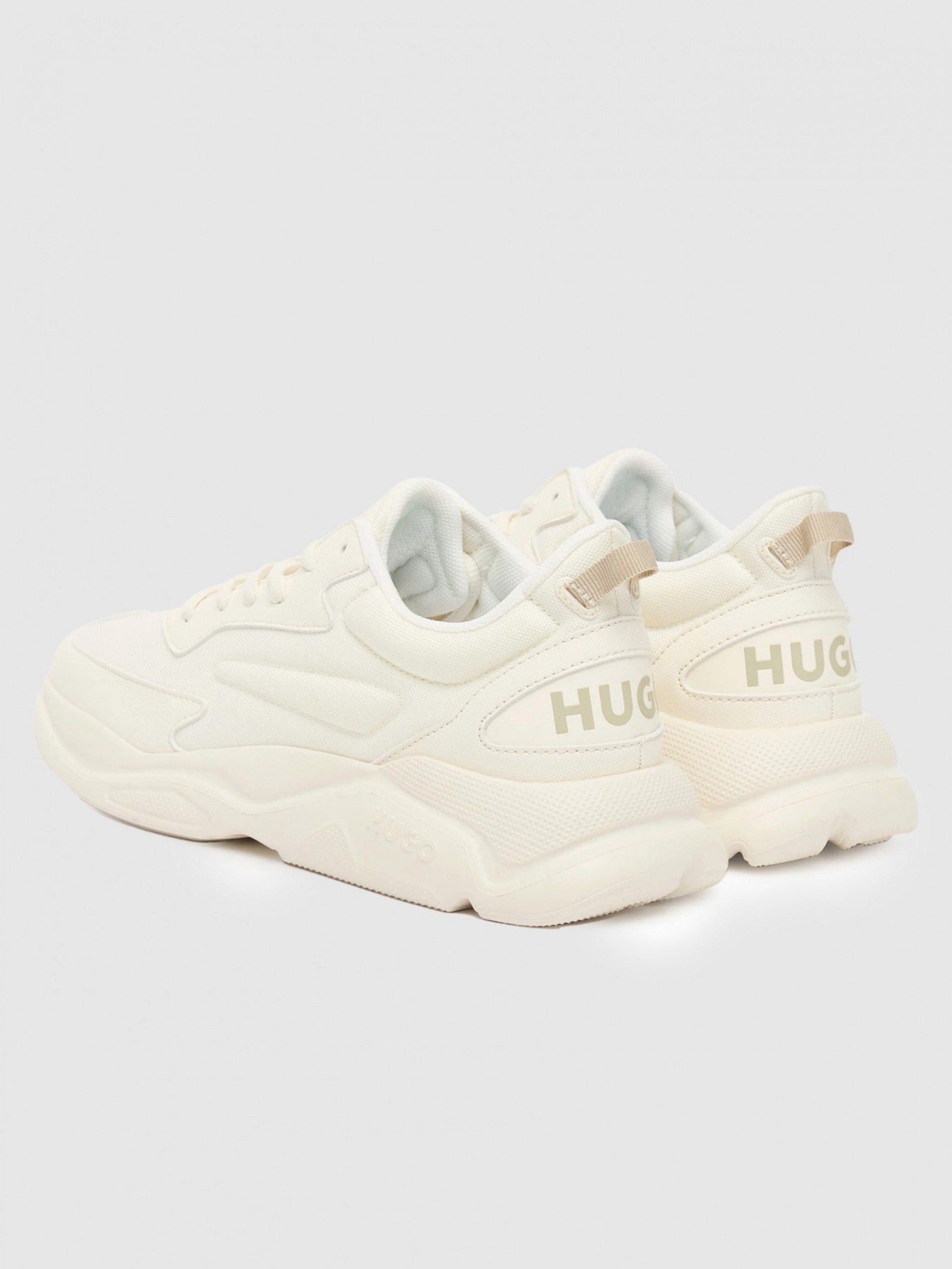 Sneakers Woman Cream Hugo Boss