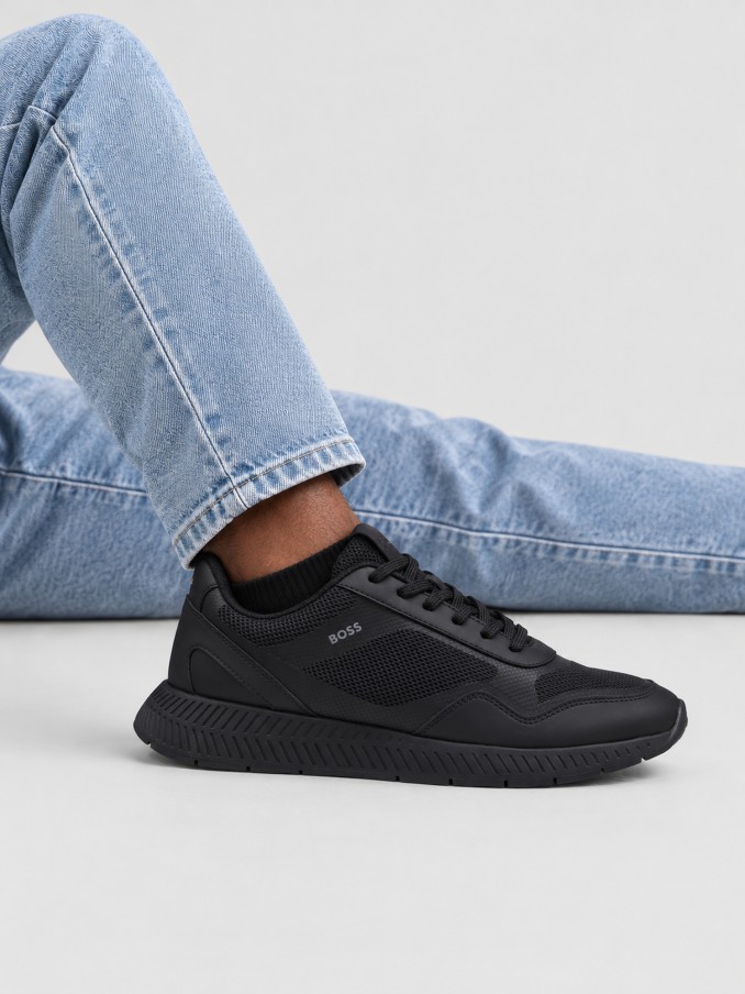 Sneakers Man Black Boss