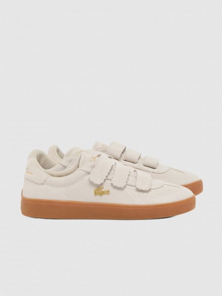Sapatilha Lacoste Mulher Womens Baseshot Pro Strap Sneakers