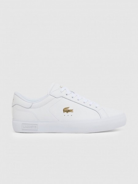 Sapatilha Lacoste Mulher Womens Powercourt Sneakers Stealth Pack