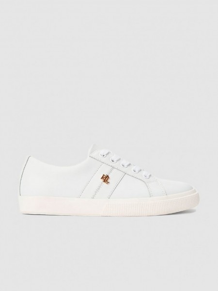 Sneakers Woman White Polo Ralph Lauren