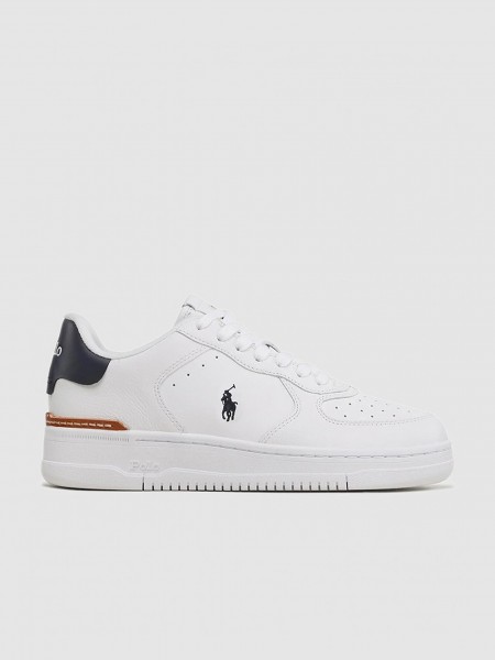 Sneakers Man White Polo Ralph Lauren