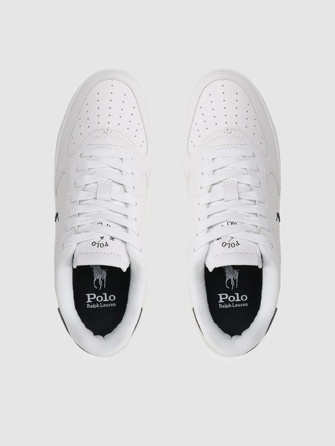 Sneakers Man White Polo Ralph Lauren