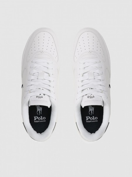 Sapatilha Ralph Lauren Homem Masters Crtsneakers-Low