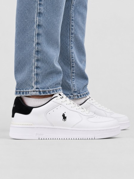 Sapatilha Ralph Lauren Homem Masters Crt-Sneakers-Low Top