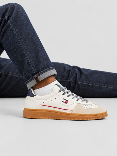 Sapatilha Tommy Jeans Homem The Greenwhch Edge Leather