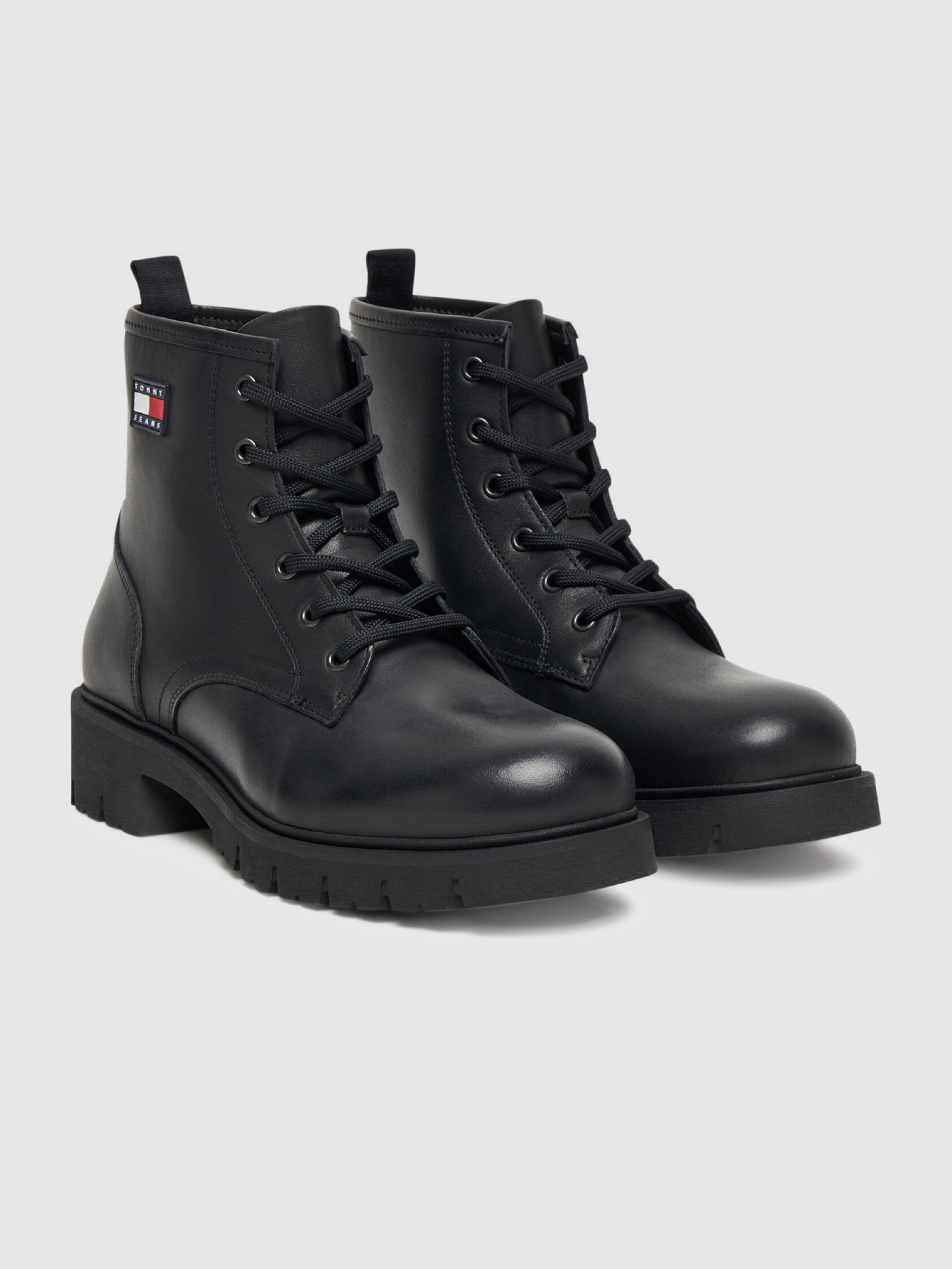 Boots Woman Black Tommy Jeans